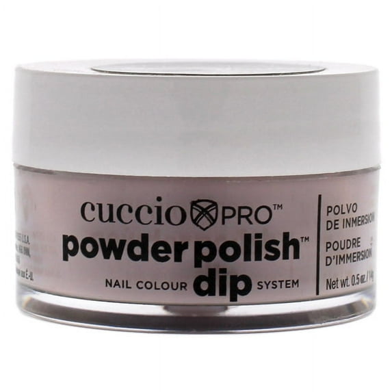 Cuccio Pro Powder Polish Nail Colour Dip System - Semi Sweet On You, 0.5 oz Nail Powder