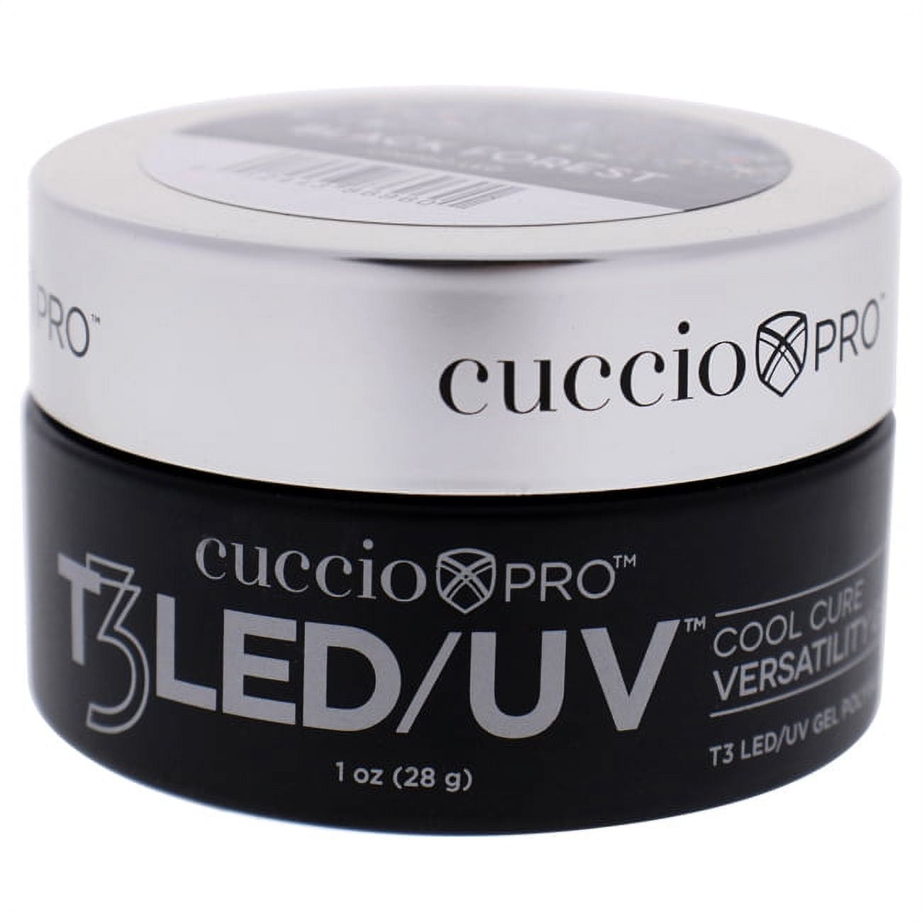 Cuccio Pro T3 Cool Cure Versatility Gel - Black Forest Nail Gel 1 oz