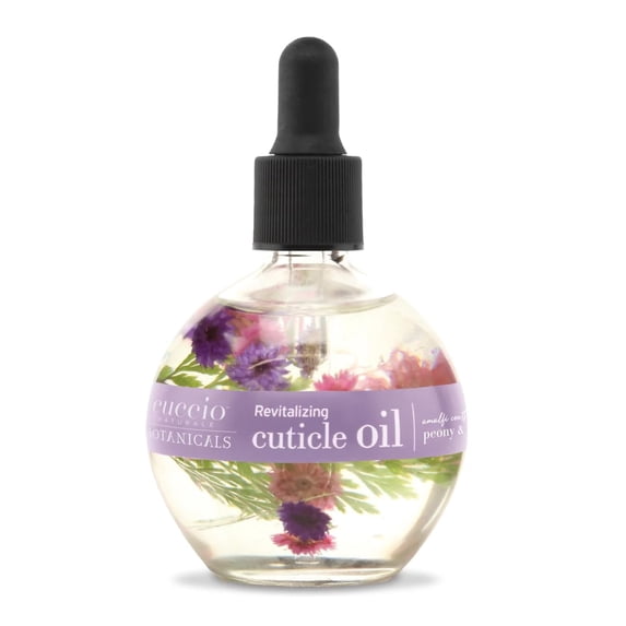 Cuccio Revitalizing Cuticle Oil with Real Flowers, 2.1oz Bottle Amalfi Garden