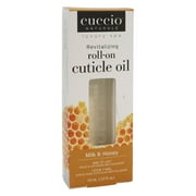Cuccio Revitalizing Roll-On Cuticle Oil, Milk and Honey, 0.33 Oz.