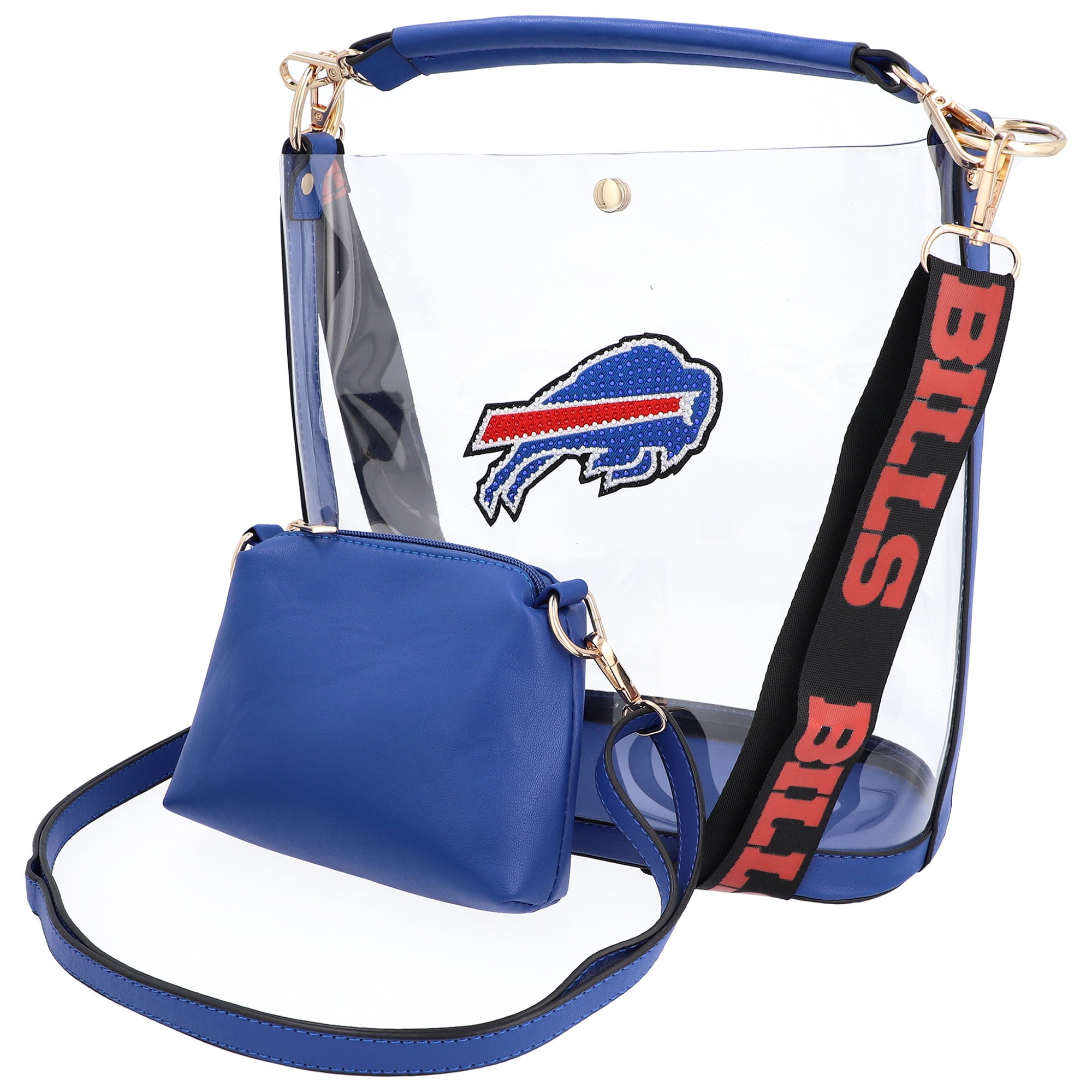 Cuce Buffalo Bills Rhinestone-Clear Purse