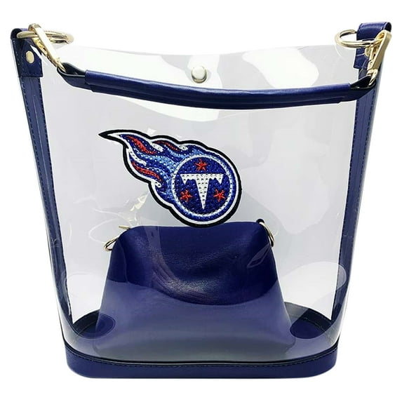 Cuce Tennessee Titans Rhinestone-Clear Purse