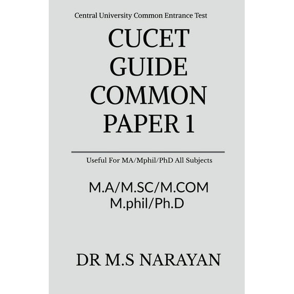 Cucet Guide Common Paper 1, (Paperback)