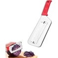thumbnail image 1 of Cuchillo Triturador De Repollo, 2026 Upgrade Cortador De Repollo, Dual Blade Cabbage Shredder, Stainless Steel Vegetable Peeler, For Coleslaw, Kitchen Lettuce Knife (RED), 1 of 7