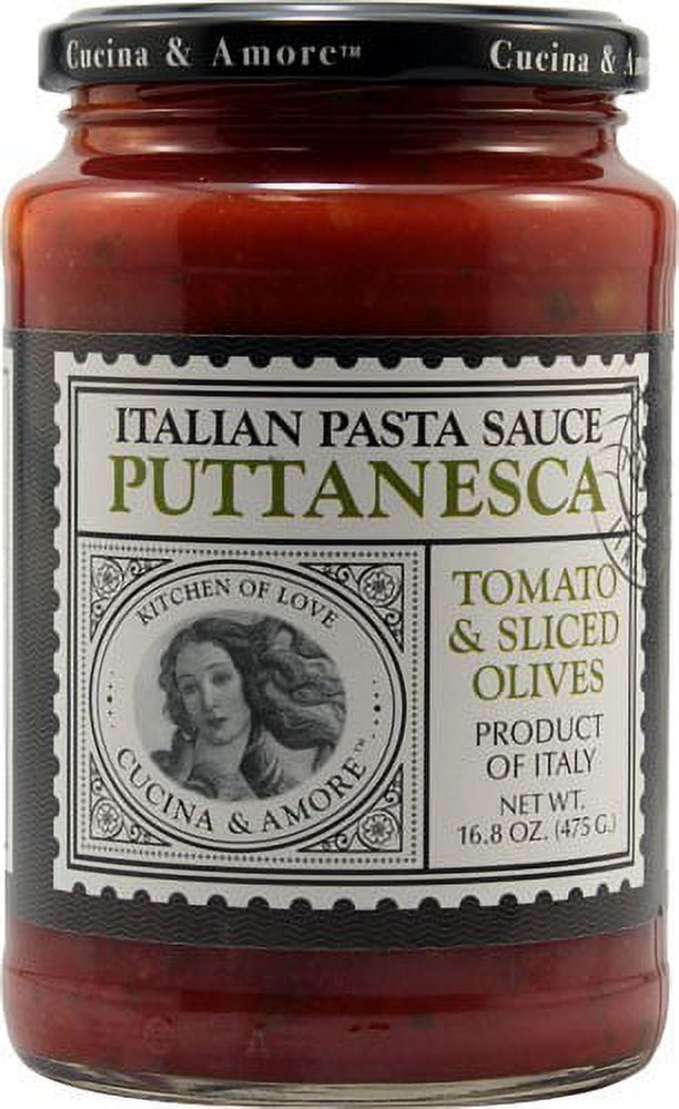 Cucina And Amore Pasta Sauce Puttanesca, 16.8 Oz