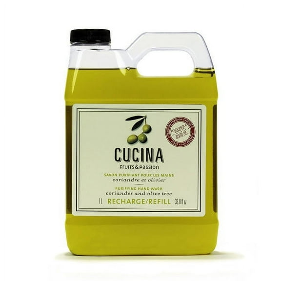 Cucina Coriander and Olive Tree 33.8 oz Purifying Hand Wash Refill