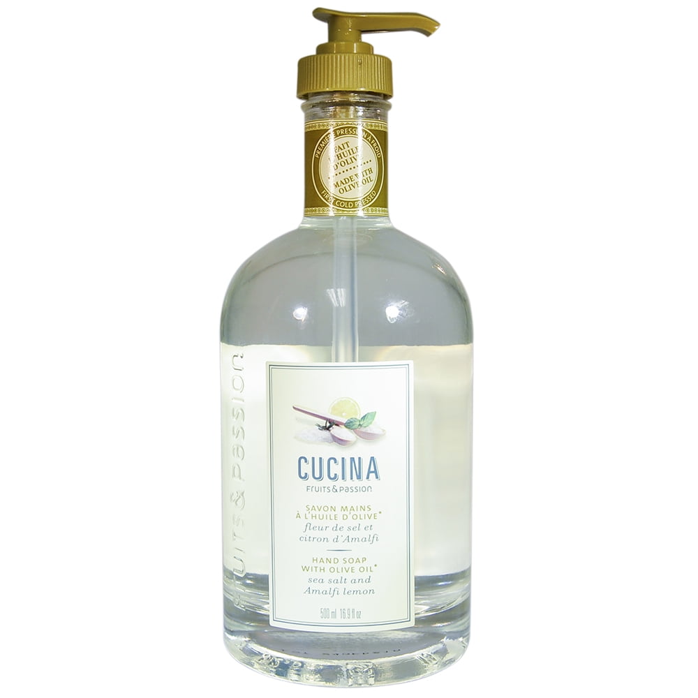 Cucina Sea Salt and Amalfi Lemon 16.9 oz Hand Soap