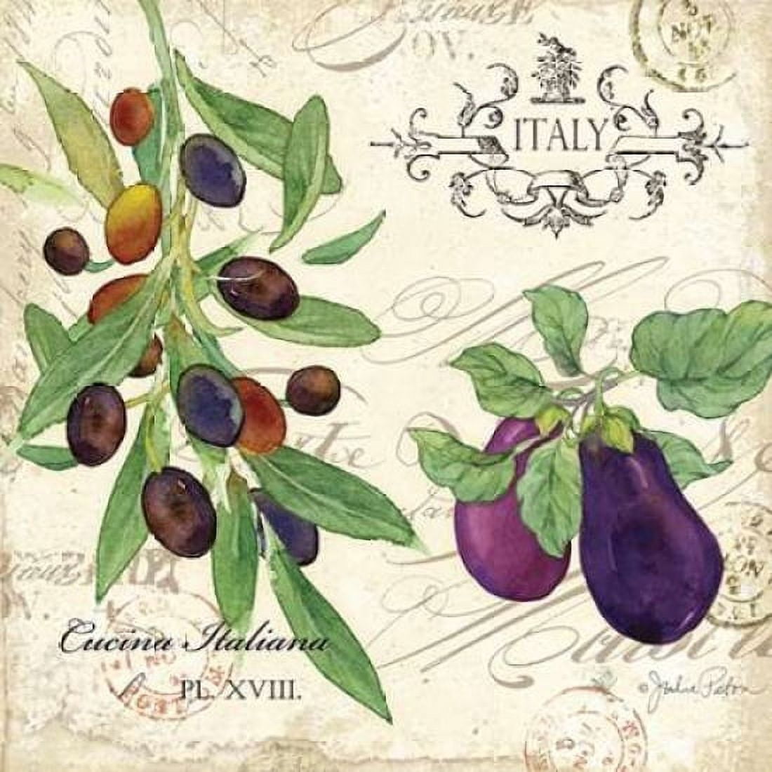 Cucina Italiana IV Canvas Art - Julie Paton (24 x 24)
