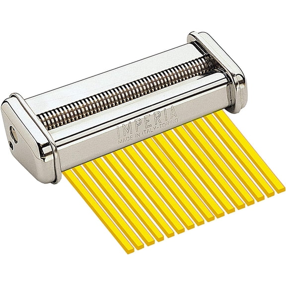Cucina Pro Imperia Pasta Maker Machine Angel Hair Attachment - Made from Durable Stainless Steel - Must Have Cutter Accessory for Noodle Making - Made in Italy - Great Gift for Cooks