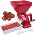 thumbnail image 1 of Cucina Pro Tomato Strainer- Easily Juices w No Peeling Deseeding or Coring Necessary- Suction Cup Base Food Mill Press- Homemade Pasta Sauces, Fresh Salsa Potato Puree Maker, 1 of 5