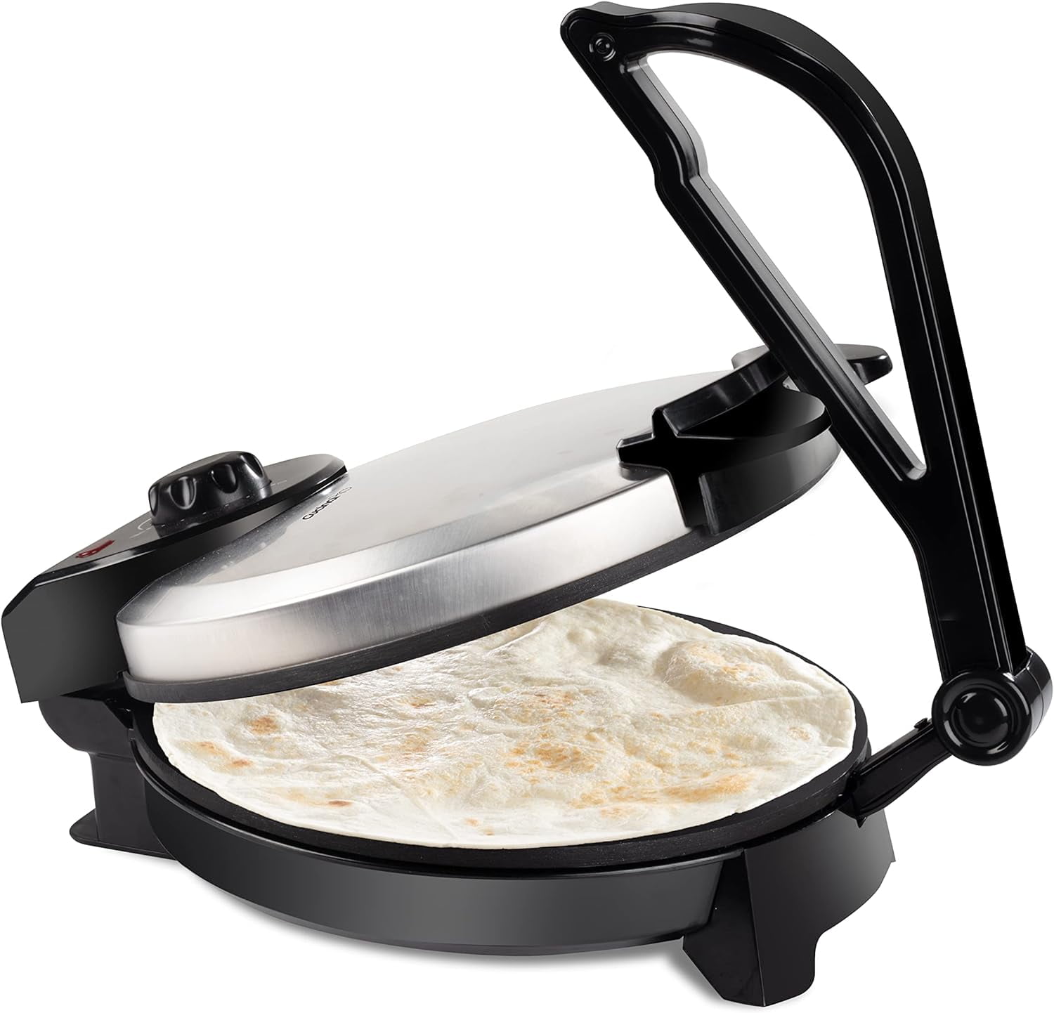 CucinaPro Electric Tortilla Maker - 10" Pitas, Chapati, Roti, Flatbread ...