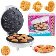 Mermaid Waffle Maker- Create 7 Different Mermaid Shaped Waffles in Minutes