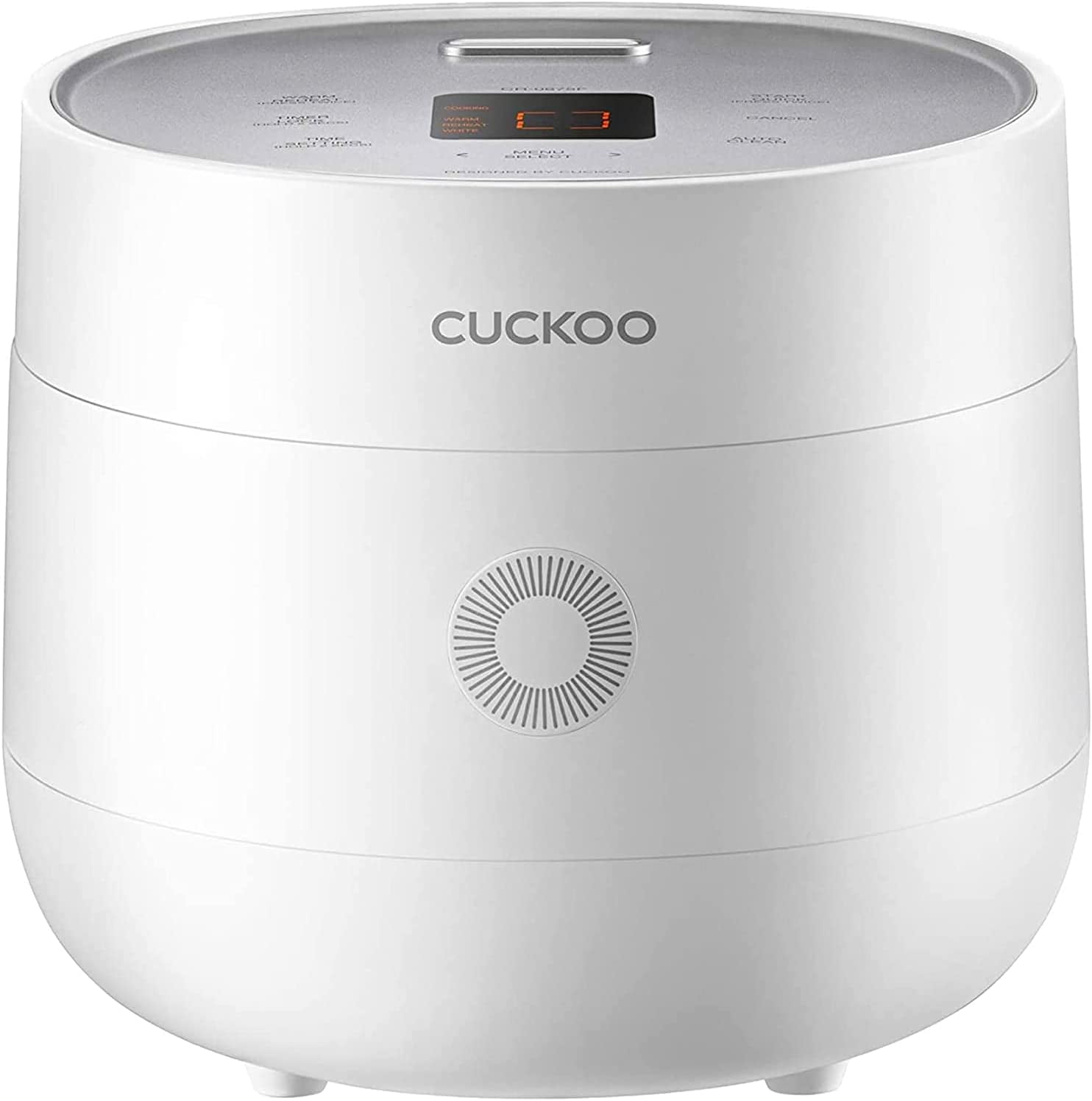 Cuckoo 3 Cup Uncooked Micom Rice Cooker 10 Menu Options Oatmeal