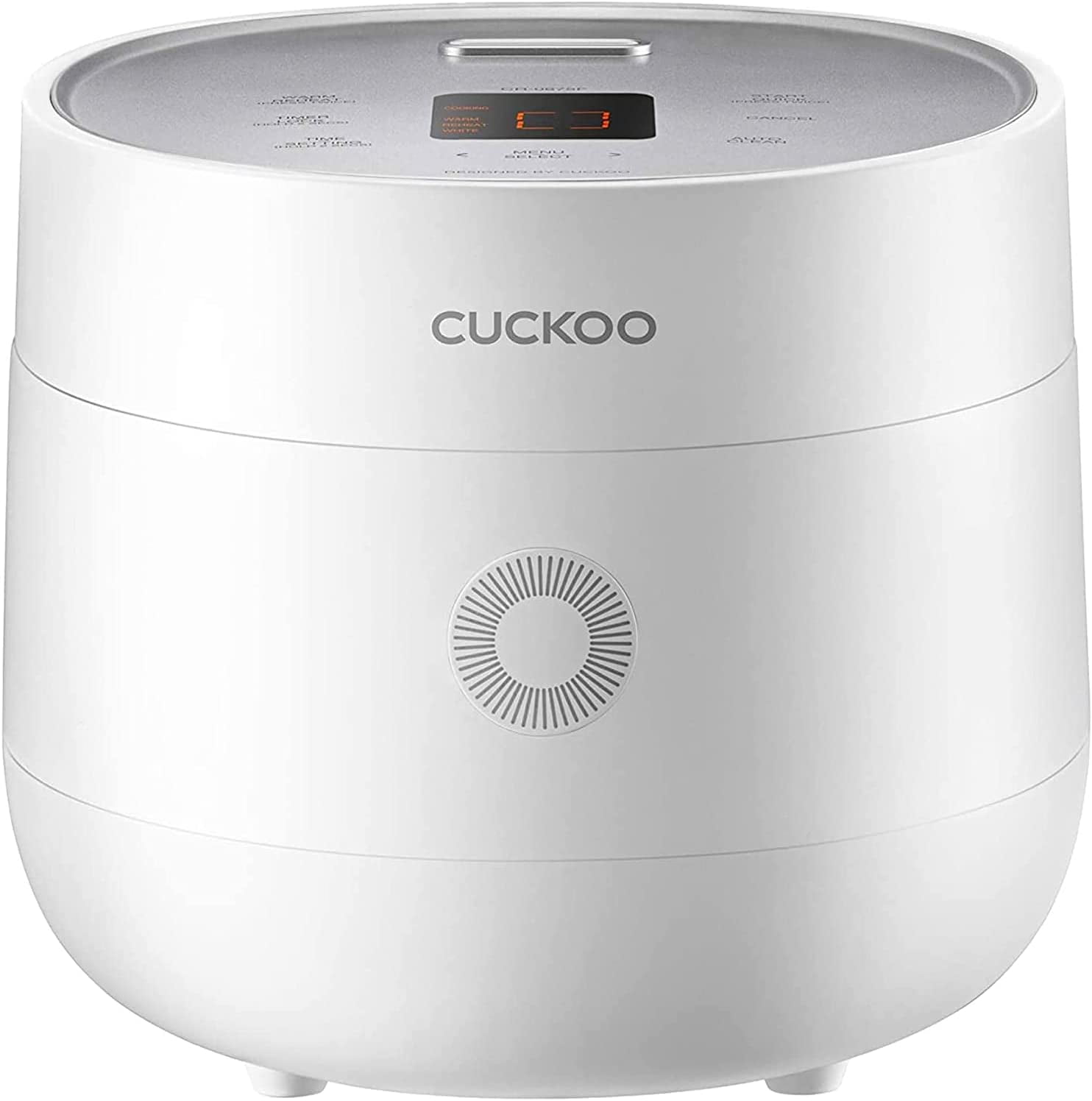 CUCKOO IH Twin Pressure Rice Cooker 23 Menu Options: White, GABA, Scorched,  Porridge, & More, LED Screen, Fuzzy Logic Tech, 6 Cup / 1.5 Qt. (Uncooked)