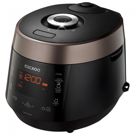 Cuckoo CRP-P1009SW 10-Cup Electric Rice Cooker, Stainless Steel