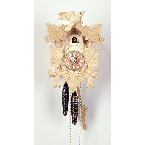 Cuckoo Clock 5-leaves, bird
