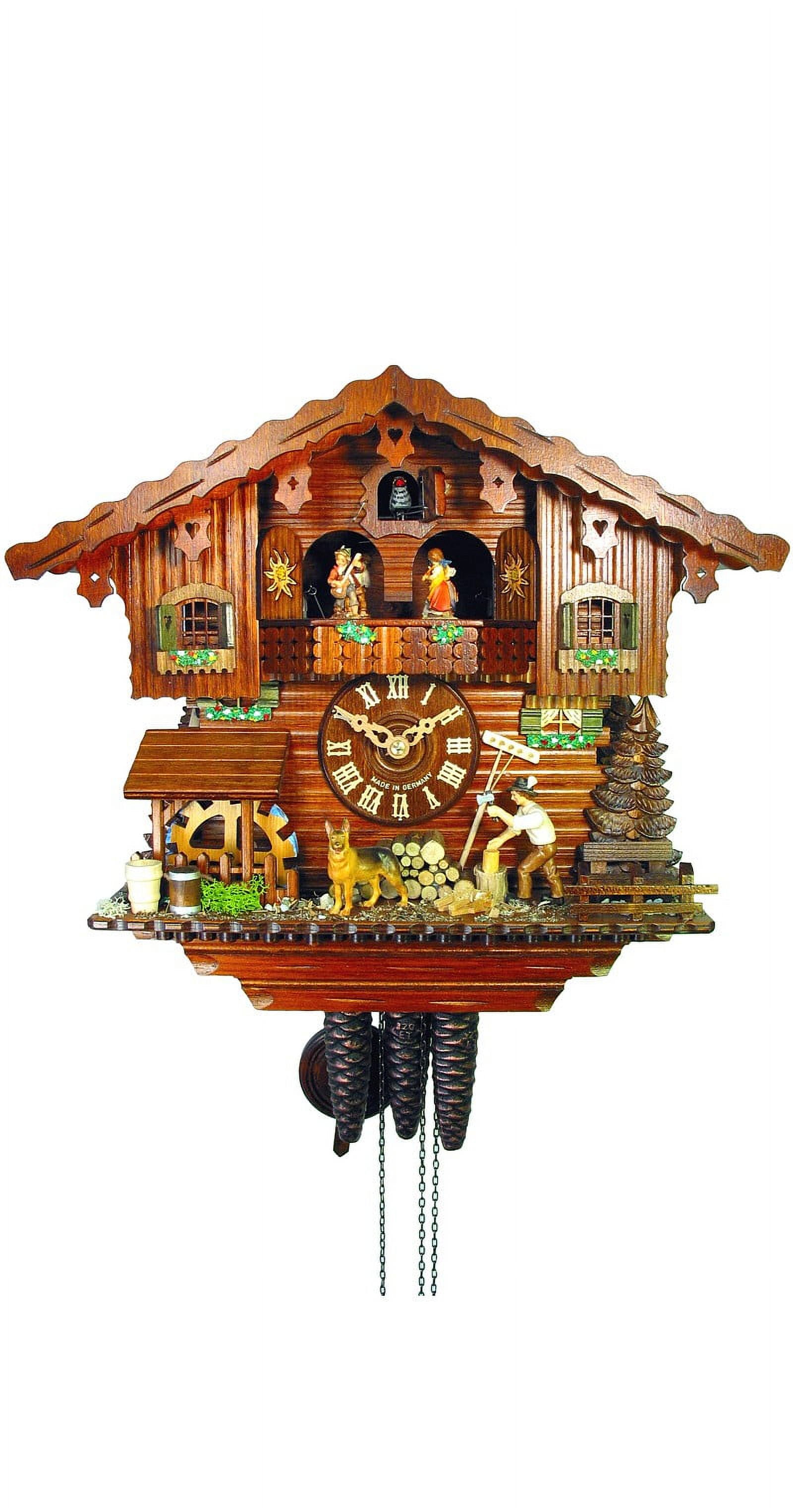 Cuckoo Clock Bavarian House, Lumberjack