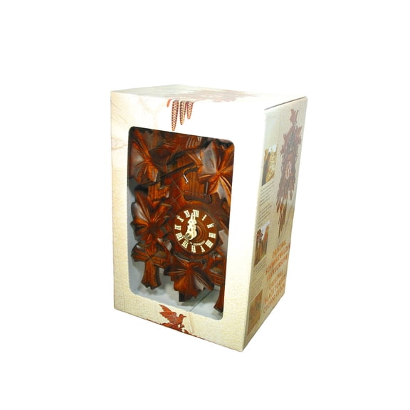 Cuckoo Clock Five Leaves, Bird Gift-Boxed 8491004