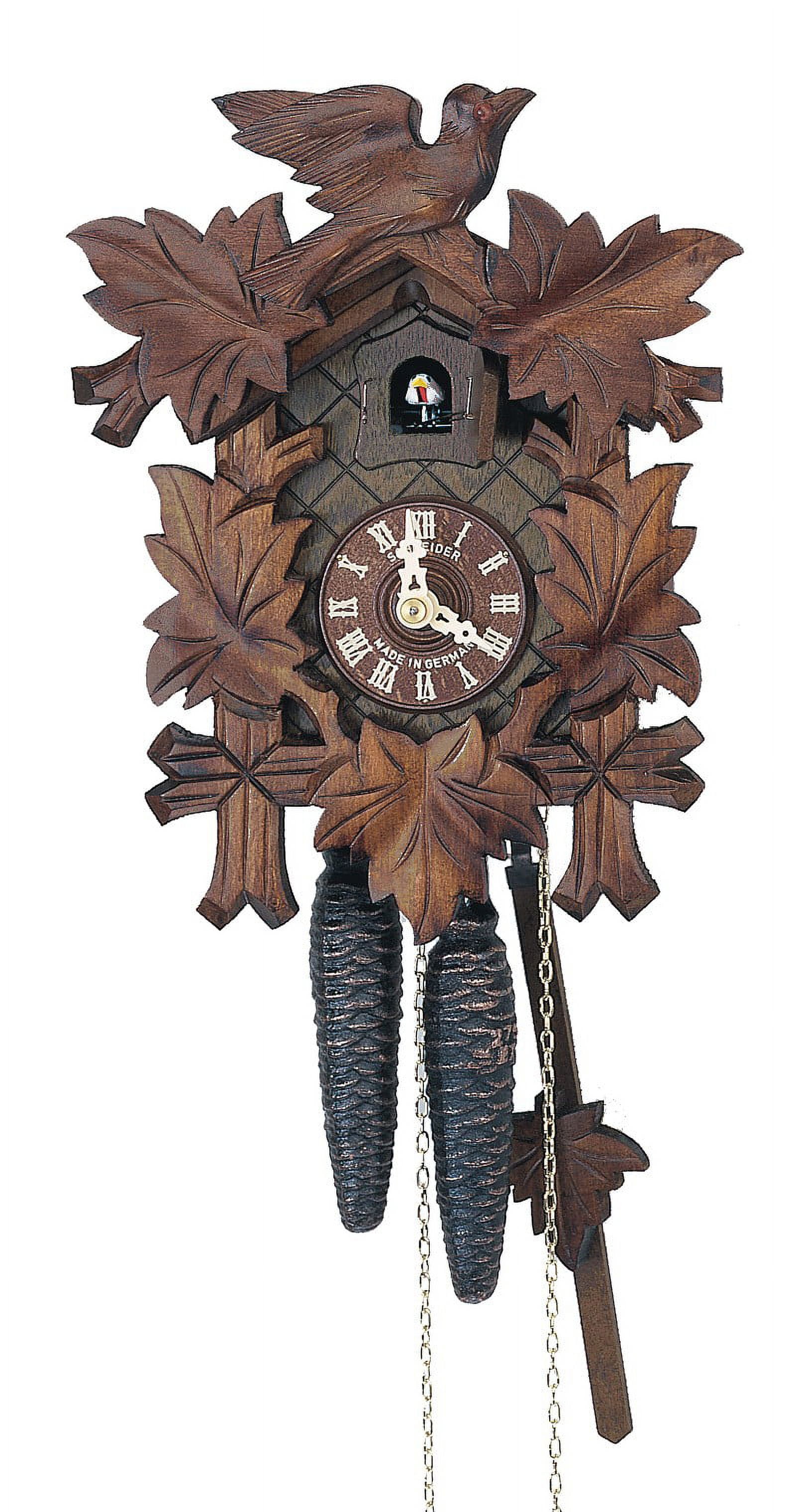 Cuckoo Clock Five Leaves, Bird SC 8T 90/9