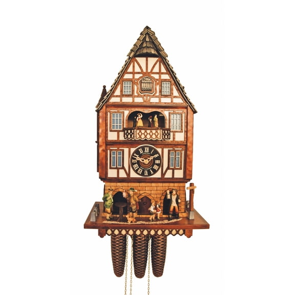 Cuckoo Clock Half-timbered House