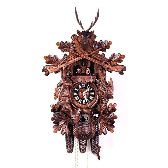 Cuckoo Clock Hunting Clock, hanging Animals