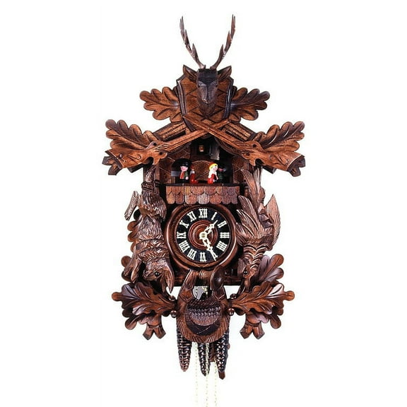 Cuckoo Clock Hunting Clock, hanging Animals