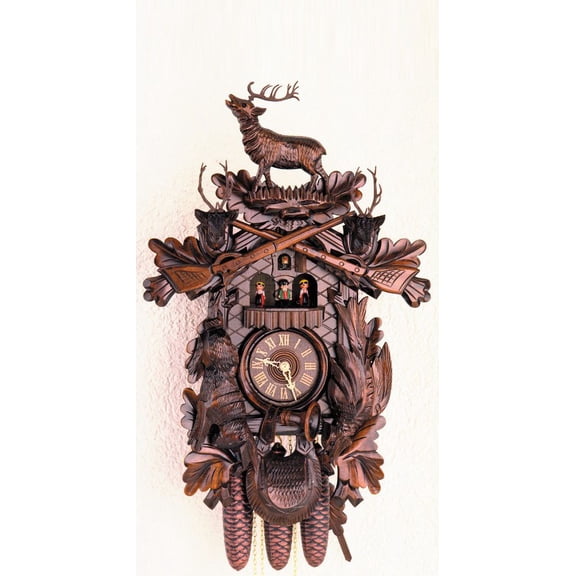 Cuckoo Clock Hunting Clock, hanging Animals