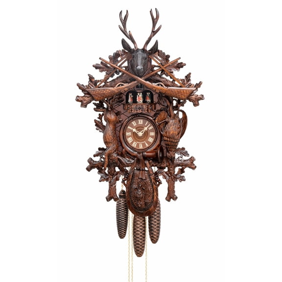 Cuckoo Clock Hunting Clock, hanging Animals