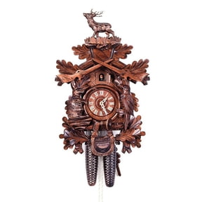 Cuckoo Clock Hunting Clock, standing Deer