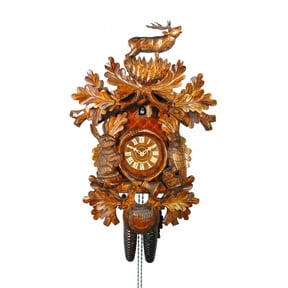 Cuckoo Clock Hunting Clock, standing Deer