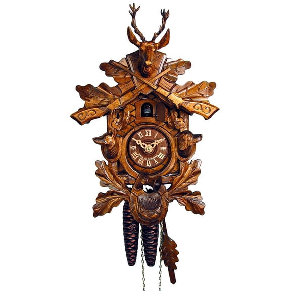 Cuckoo Clock Hunting clock, dog