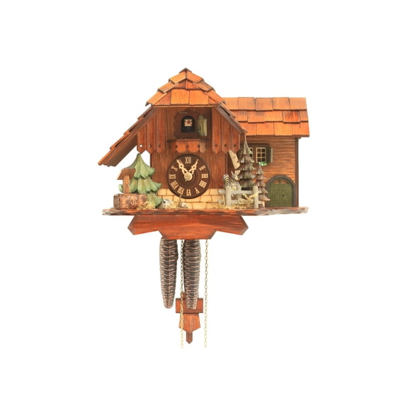Cuckoo Clock Jumping Squirrel
