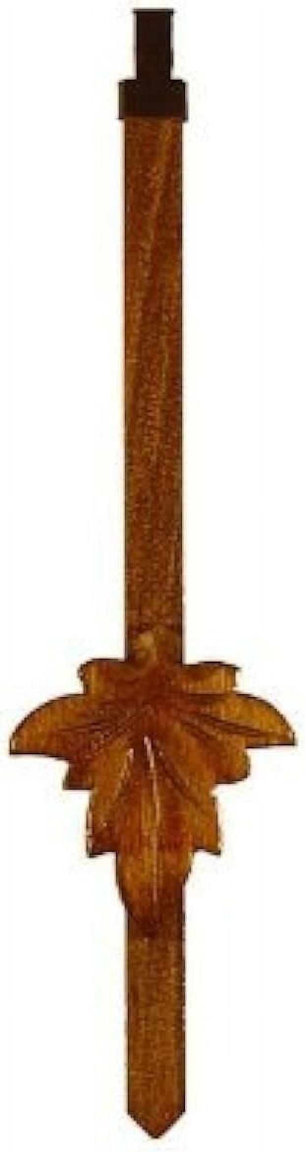 Hand-Carved Cuckoo Clock Pendulum - Genuine German Made Walnut Replacement