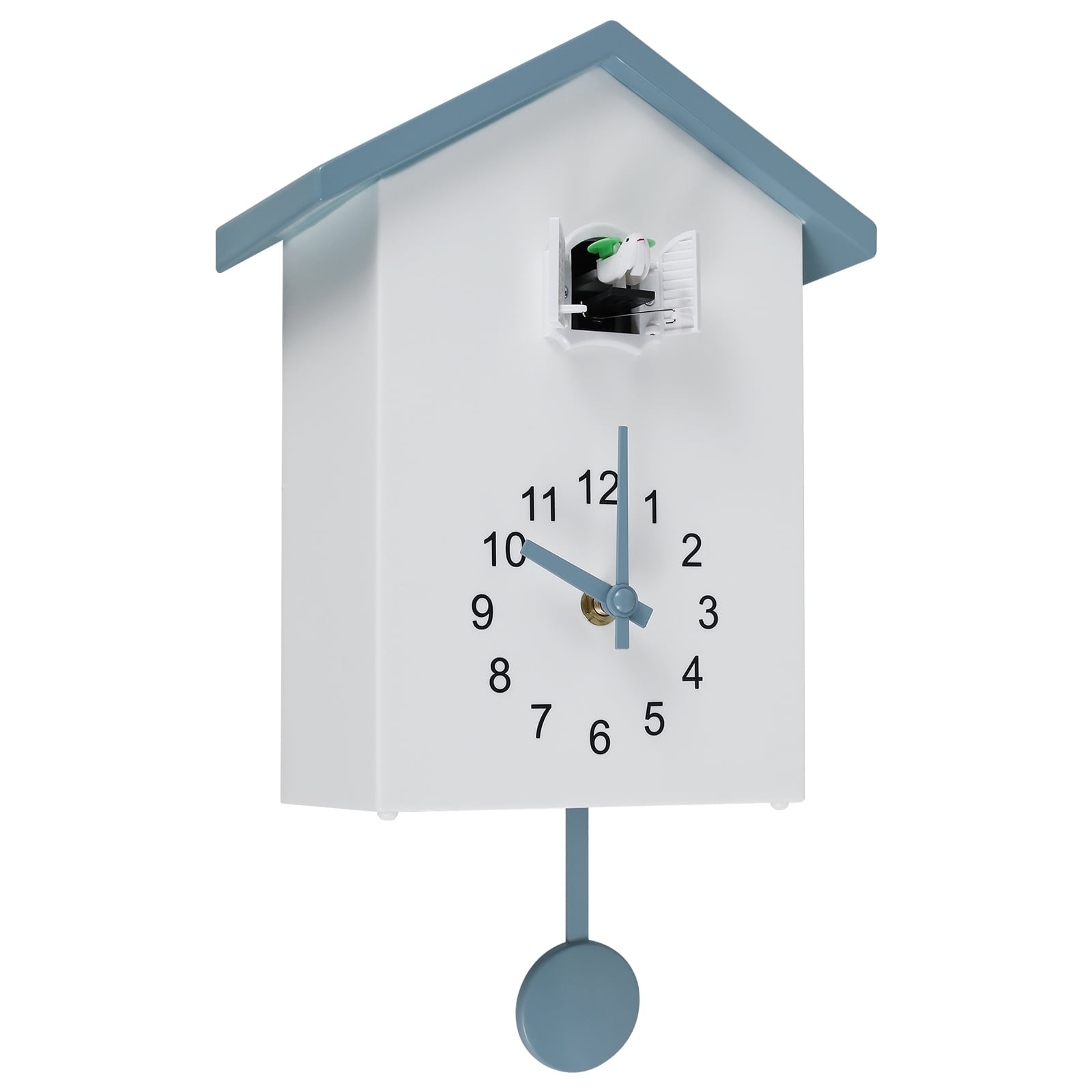 Xiyztok Modern Cuckoo Clock, Minimalist Decorative Birdhouse