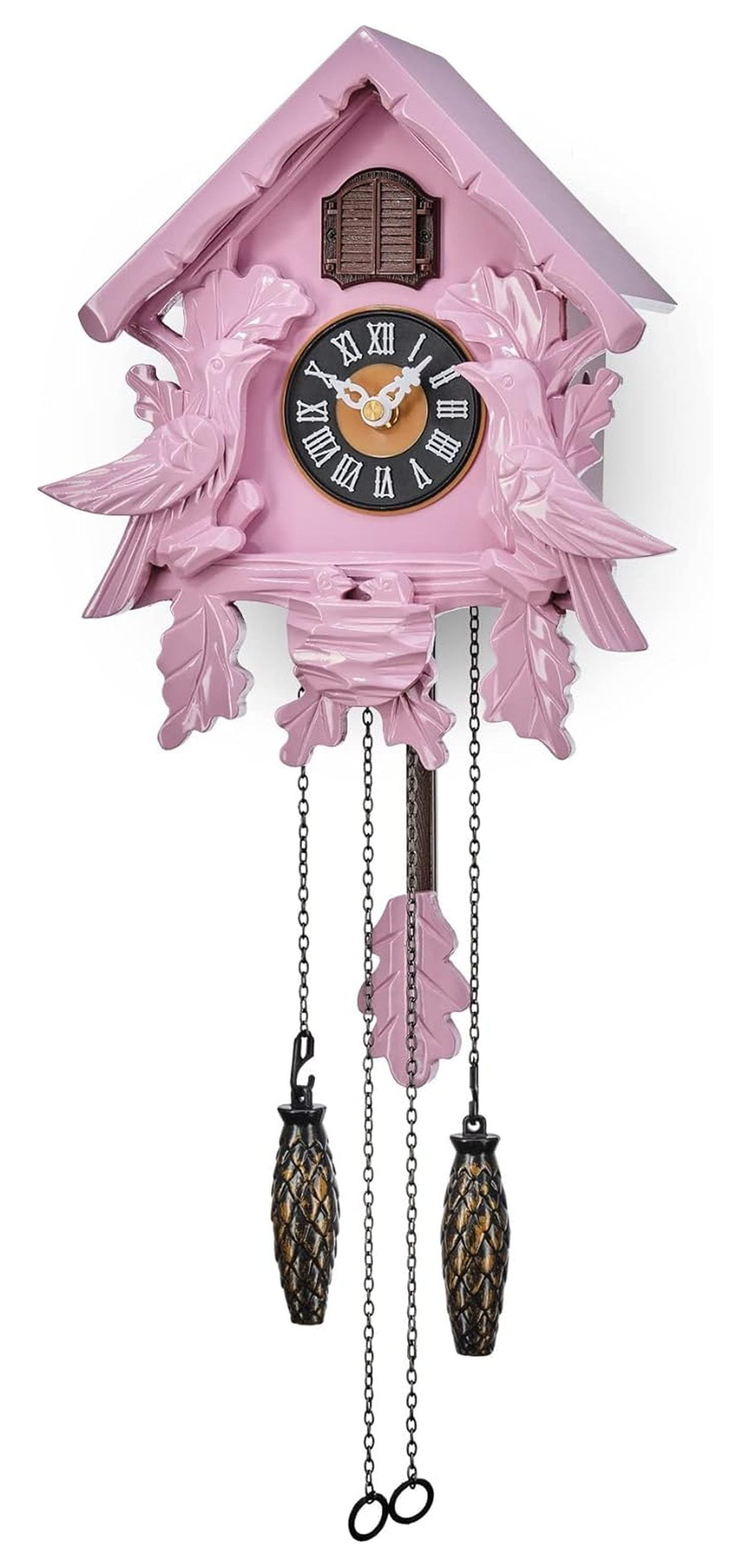 Bedford Clock Collection Classic Golden Oak Chiming Wall