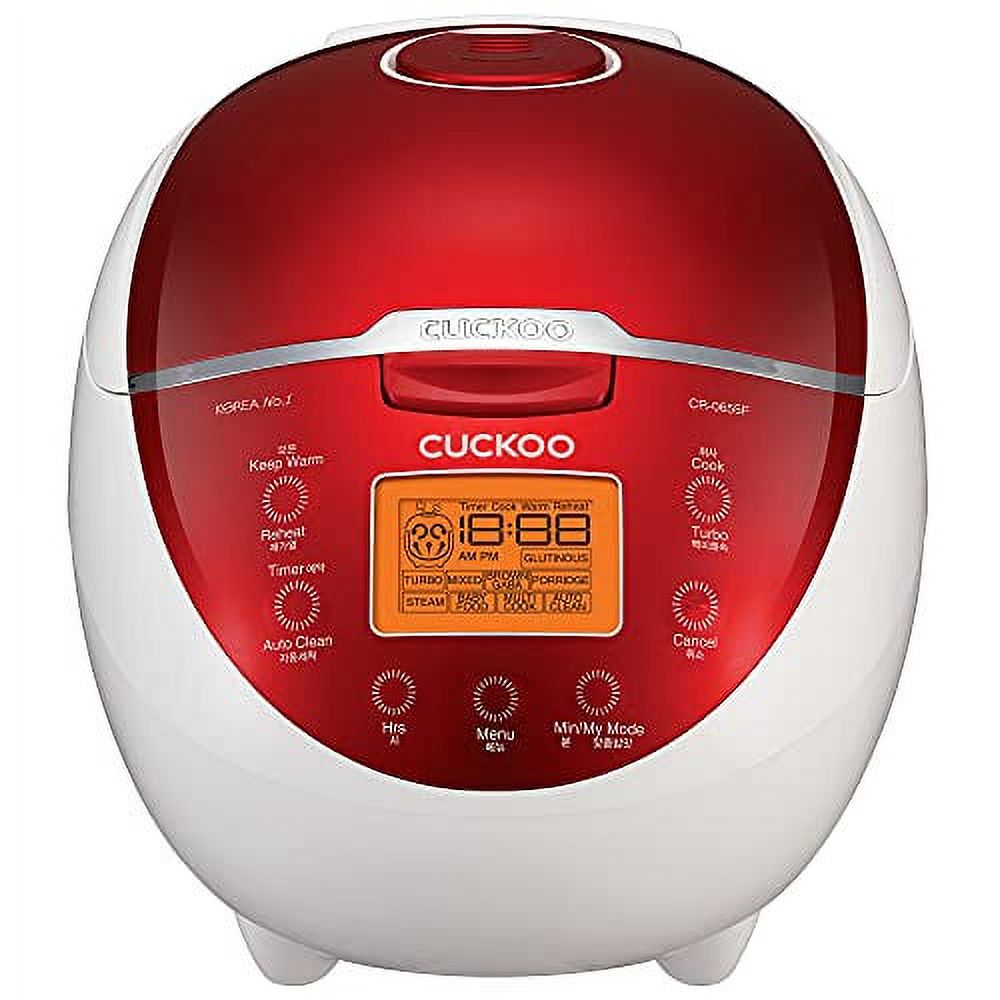 Cuckoo Electric Heating Rice Cooker CR-0655F (Red) - image 1 of 2