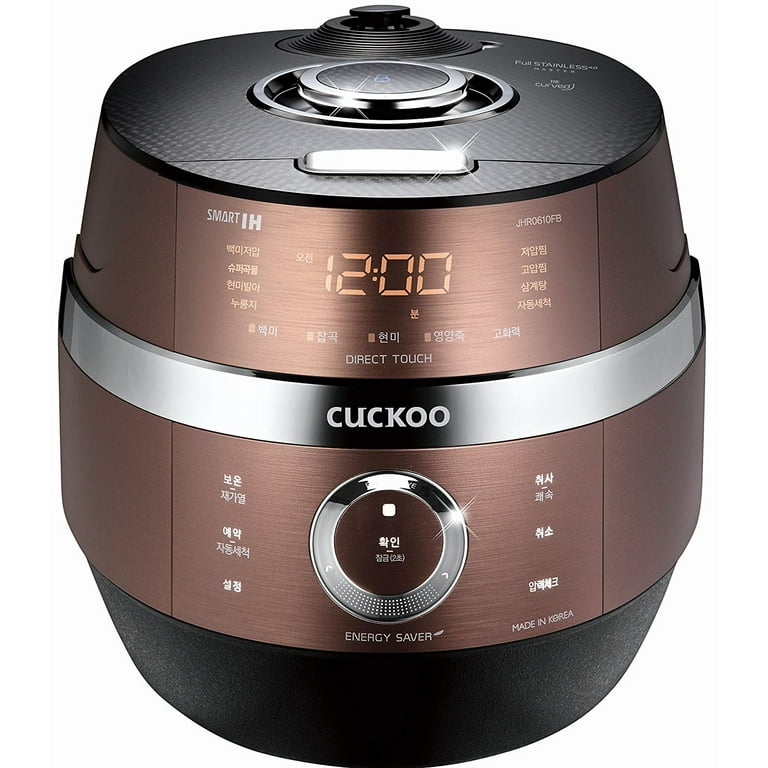 Cuckoo Full Stainless Eco Mini IH Pressure Rice Cooker/Warmer 3