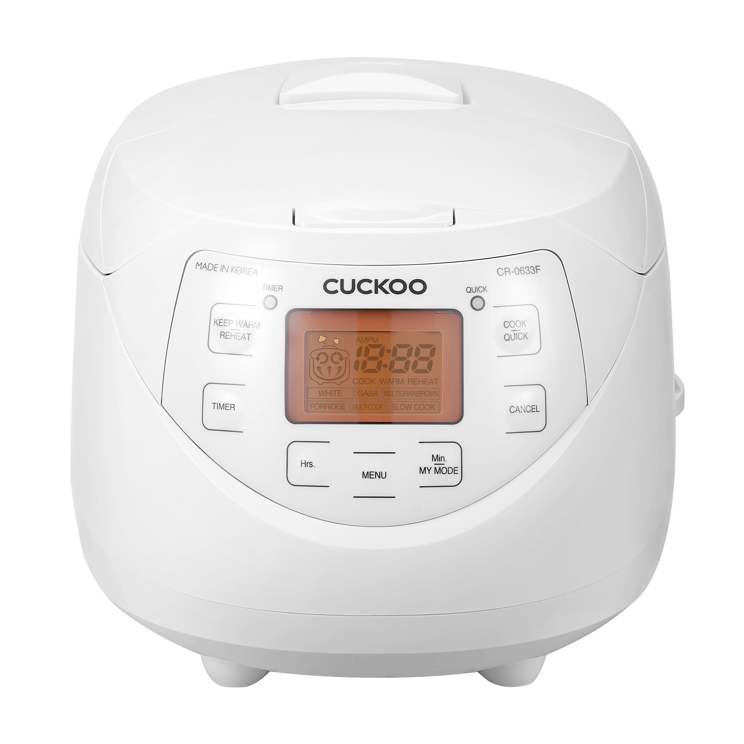 Rice Logic Cuckoo, Rice Cooker & Warmer, CR-0633F, 12-Cup Smart Fuzzy Logic ...