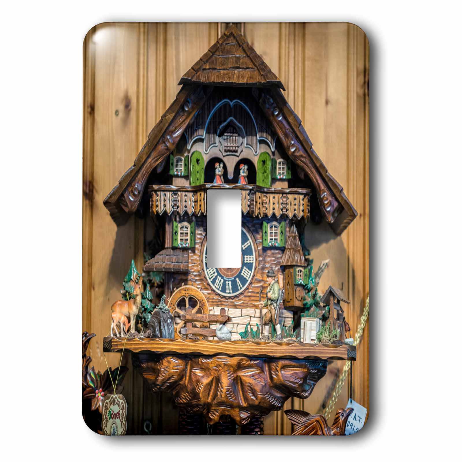 Cuckoo clock for sale, Rothenburg, Germany single toggle switch lsp