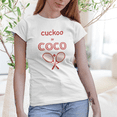 thumbnail image 1 of Cuckoo for COCO Women's Favorite Tee Size S -2XL, 1 of 3