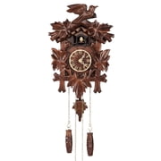 Cuckoopro Handmade Wooden Cuckoo Clock, Quartz Wall Clock, Gift for Family