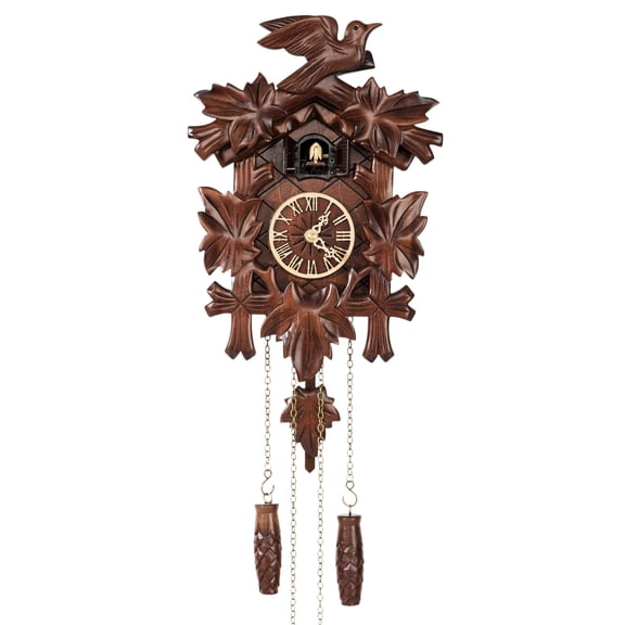 Cuckoopro Handmade Wooden Cuckoo Clock, Quartz Wall Clock, Gift for Family
