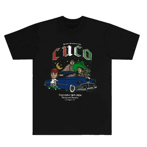 Cuco 4U Tour 2024 Merch T-Shirts Cosplay Unisex Fashion Casual HipHop Crewneck Short Sleeve Tee