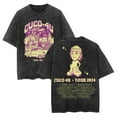 thumbnail image 1 of Cuco 4U Tour 2024 Washed Cotton T-shirt Hip Hop Short Sleeve Casual Fashion Tee Shirt, 1 of 2