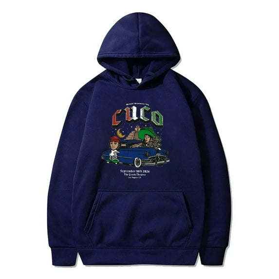 Cuco 4U Tour 2025 Merch Pullover Hoodie cosplay men's and women's fashion trend hip-hop streetwear sportswear