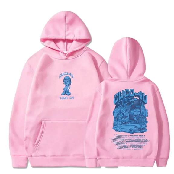 Cuco 4U Tour Hoodies Singer New Logo Merch Hooded Sweatshirts Women Men Fashion Casual Streetwear