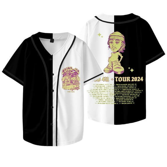 Cuco 4U Tour Logo Merch Baseball Jacket Tee Cosplay Women Men Fashion Casual Short Sleeve T-Shirts