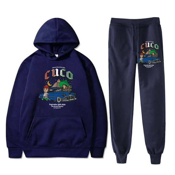 Cuco 4U Tour Logo Merch Hoodies Jogger Pants Winter Women Men Fashion HipHop Streetwear Sweatshirts