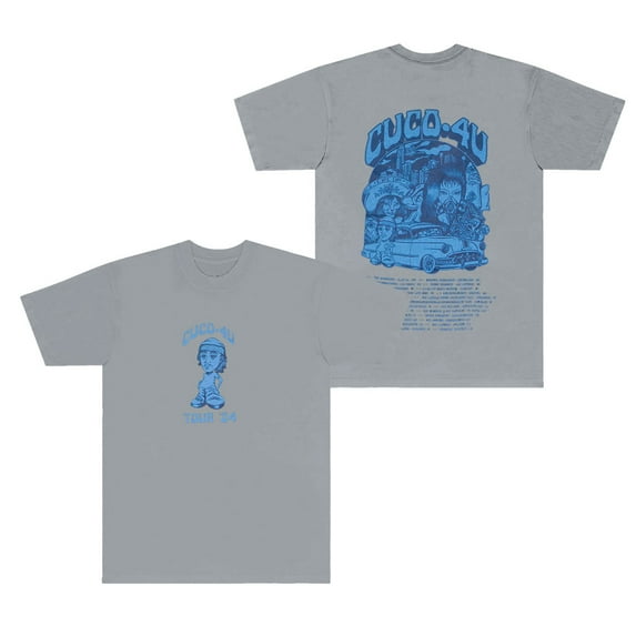 Cuco 4U Tour Tee Singer New Logo Merch T-Shirt Summer Women Men Fashion Casual Crewneck Short Sleeve