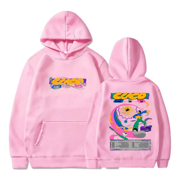 Cuco Hitchhiker Tour Merch Hoodies New Logo Pullovers Women Men Fashion Streetwear Long Sleeve Sweatshirts